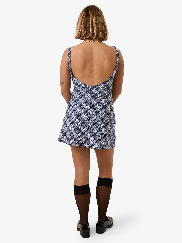 Friendly Service Xavier Bias Mini Dress - Iceberg