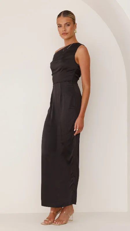 Harlowe Maxi Dress - Black