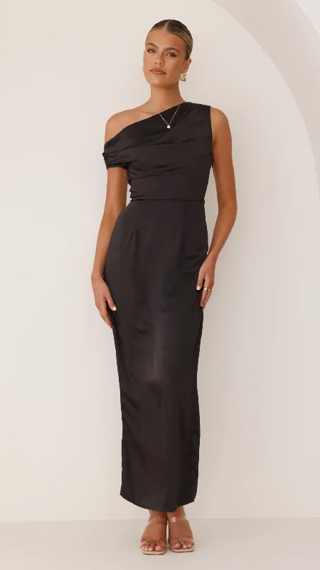 Harlowe Maxi Dress - Black