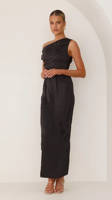 Harlowe Maxi Dress - Black