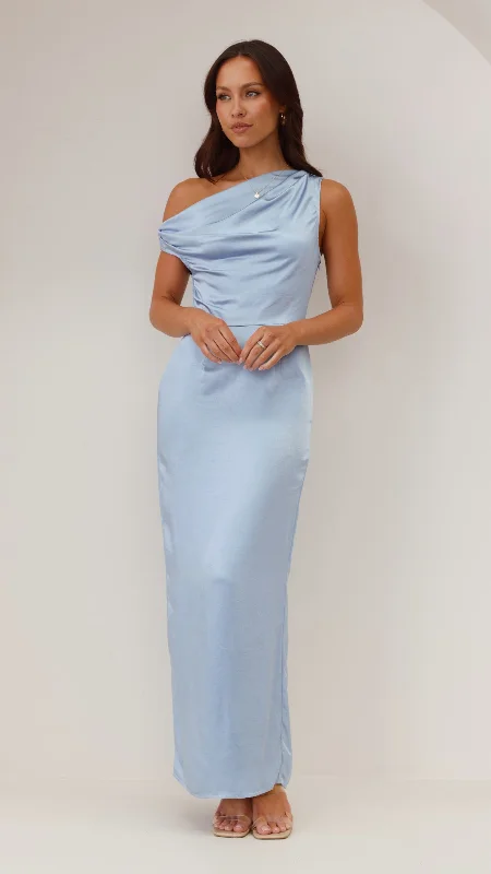 Harlowe Maxi Dress - Blue