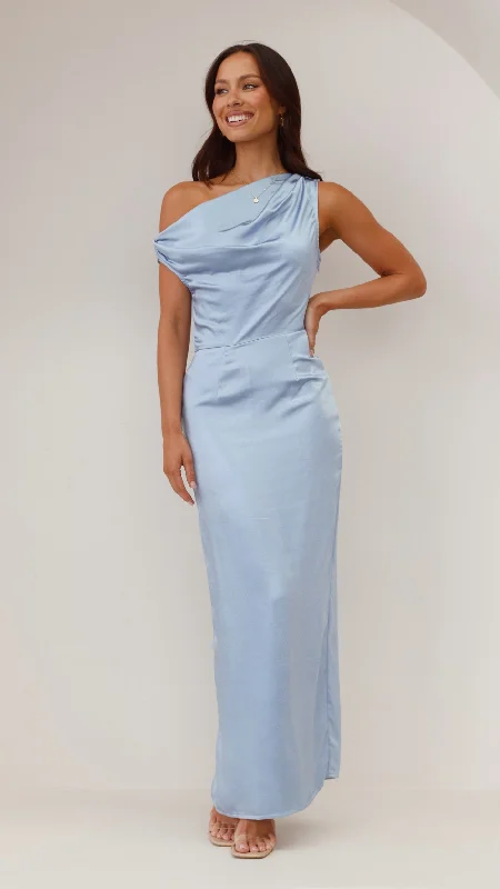 Harlowe Maxi Dress - Blue