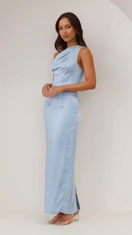 Harlowe Maxi Dress - Blue