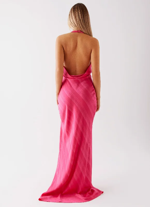 Heartbeat Maxi Dress - Pink