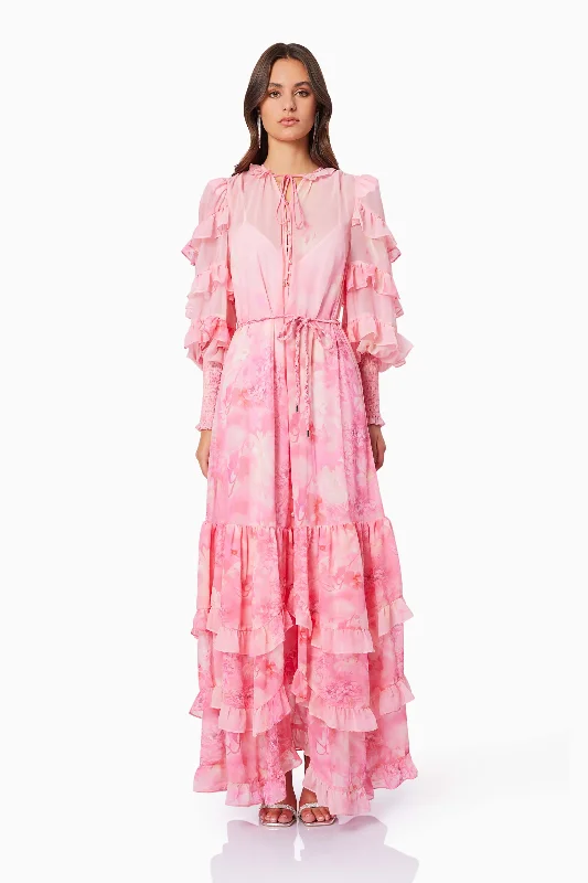 Ivy Maxi Dress in Pink