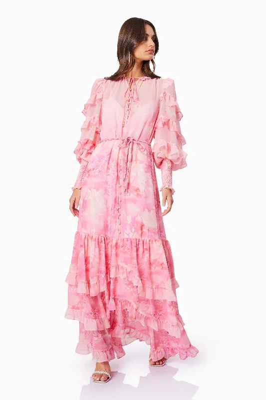 Ivy Maxi Dress in Pink