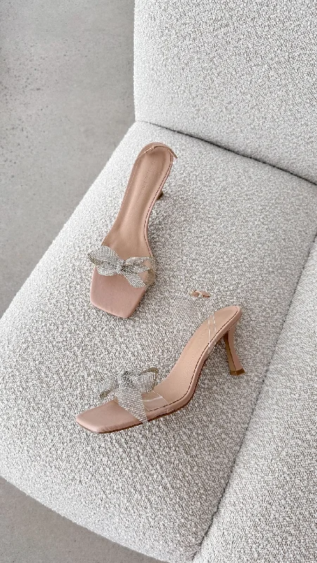 Jasmina Heel - Nude/Clear