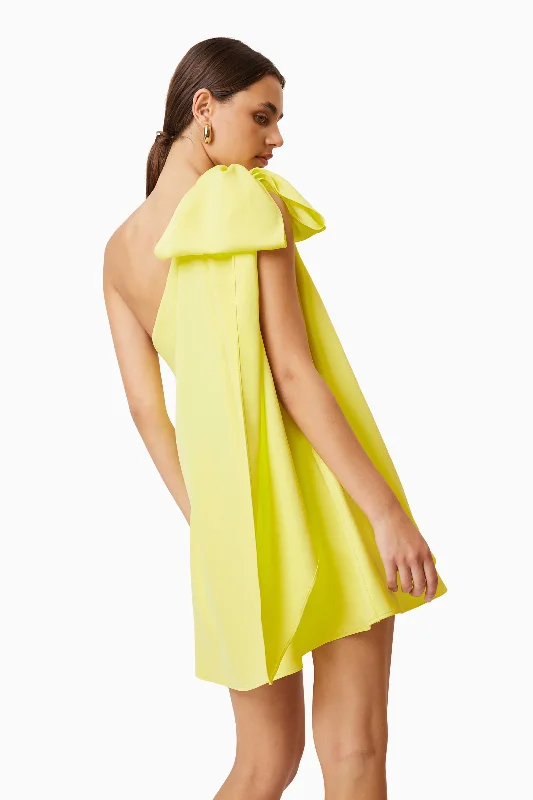 Kennedy Party Dress In Yellow