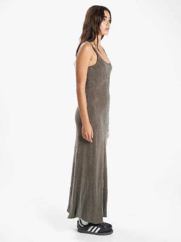 Phoenix Slip Dress - Canteen