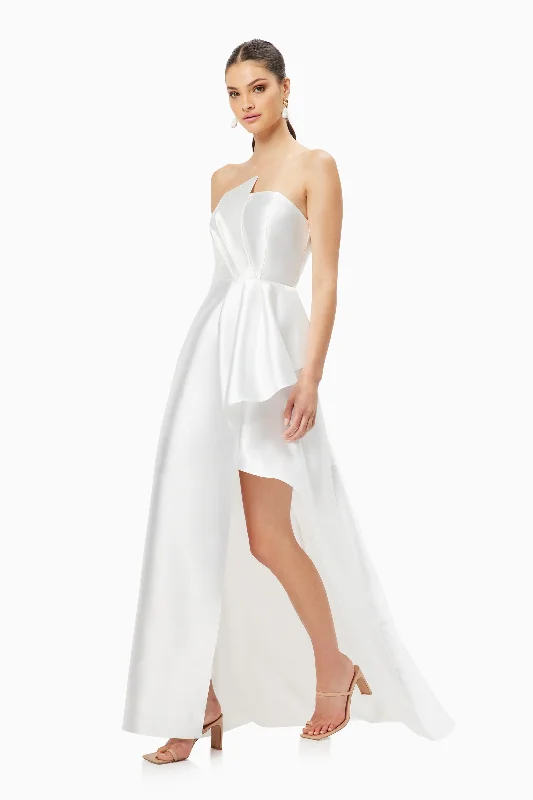 Protea Gown In White