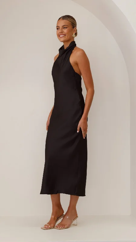 Rina Maxi Dress - Black