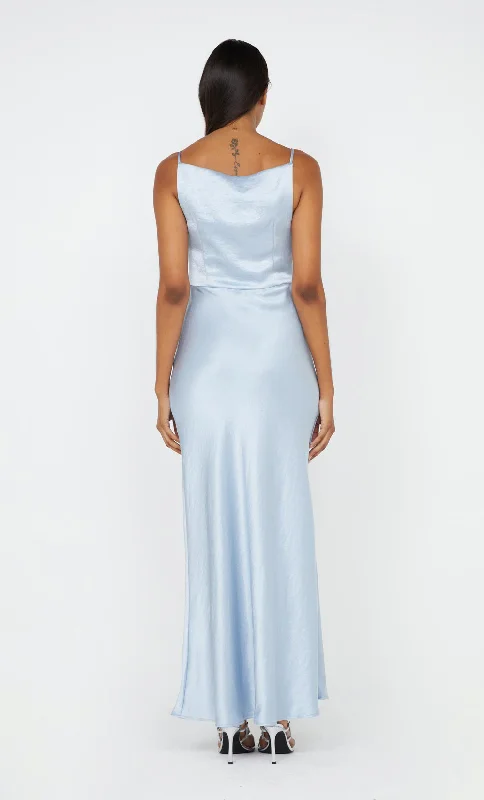 THE DREAMER MAXI DRESS - DUSTY BLUE