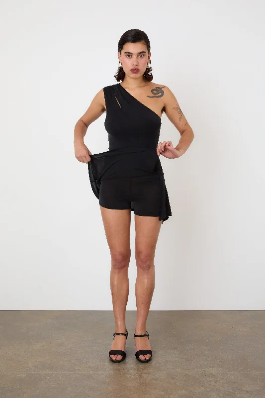 The Kylie Skort Dress, Graphite