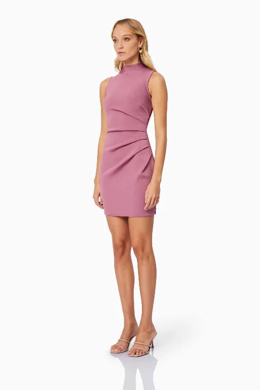 Vera Mini Party Dress in Pink