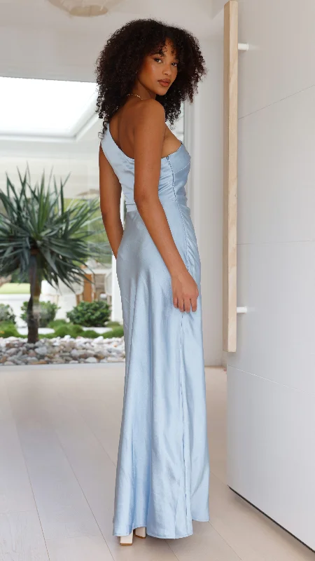 Victoria Maxi Dress - Blue