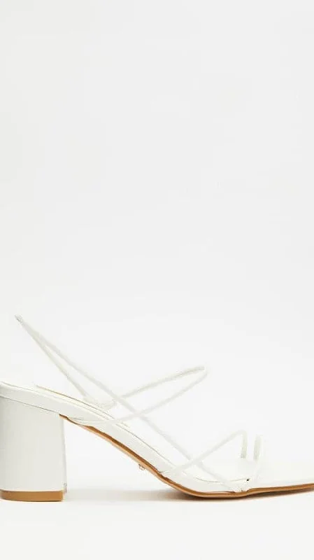 Yachi Heels - White