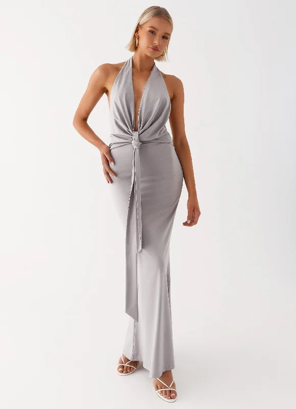 Carmella Maxi Dress - Grey