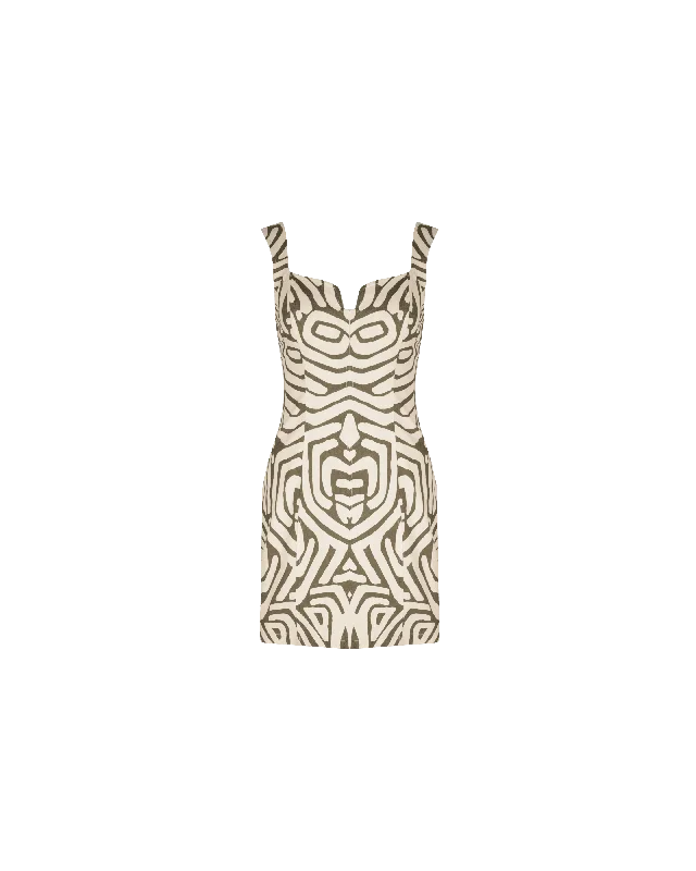 CECE MINI DRESS MAZE