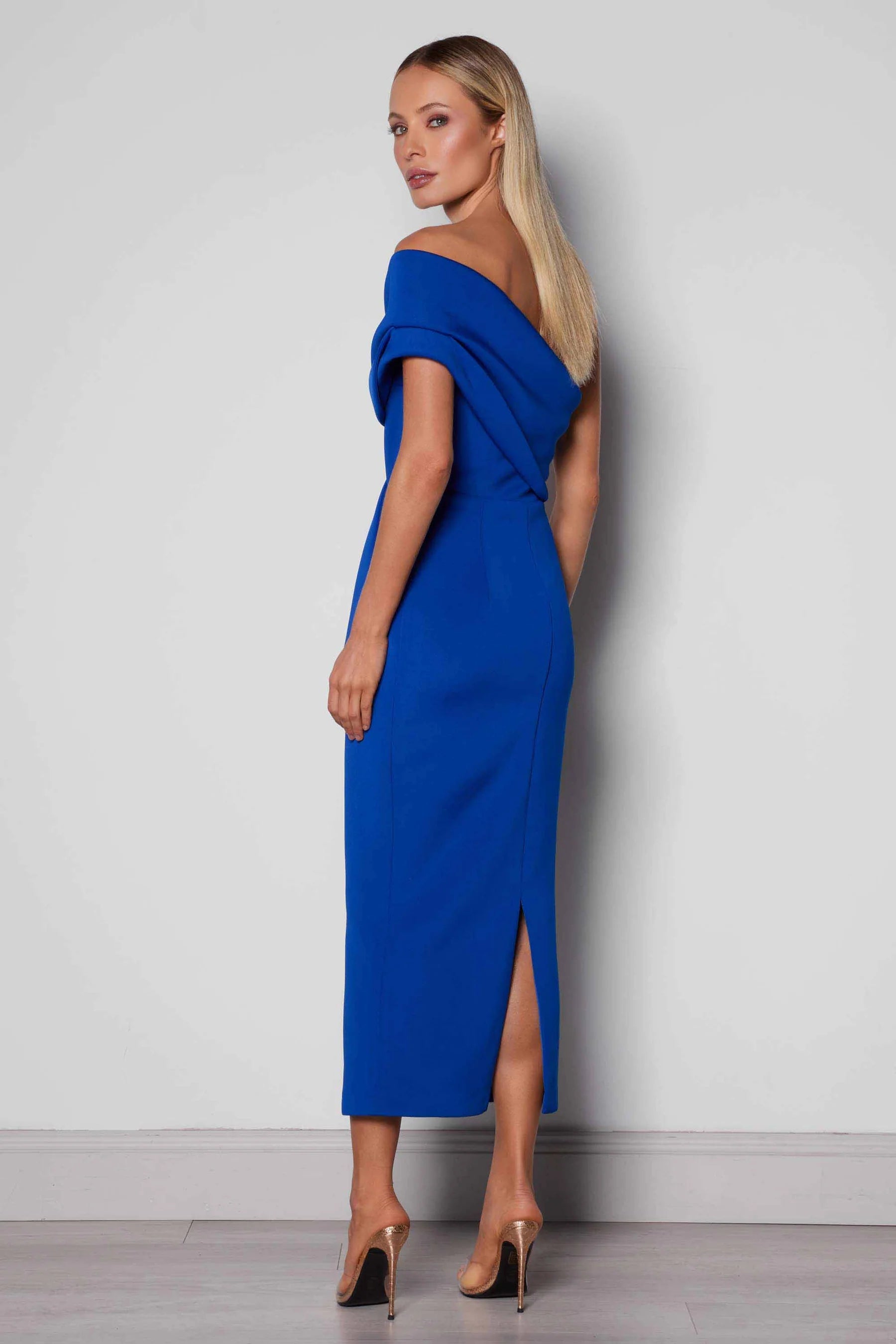 Elle Zeitoune Eloise Dress - Cobalt