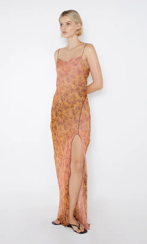 FLEUR DE LIS MAXI DRESS - FLEUR