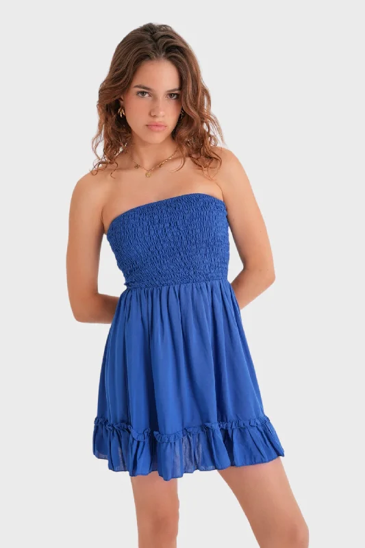 ""Lola"" dress cobalt