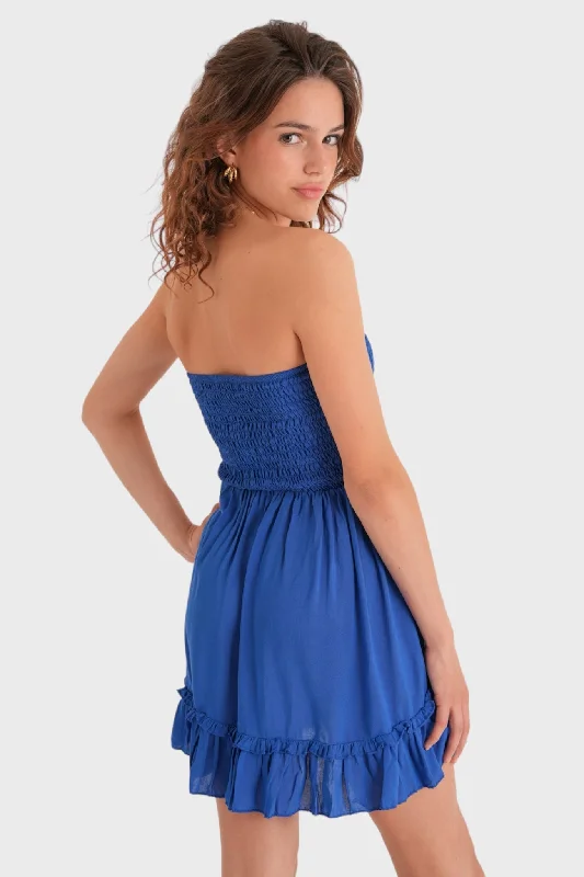 ""Lola"" dress cobalt