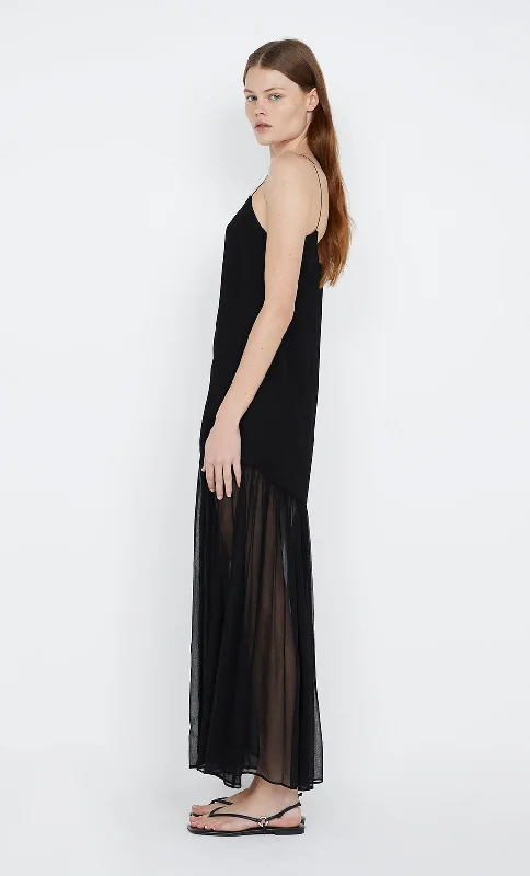 MARESCA MAXI DRESS - BLACK