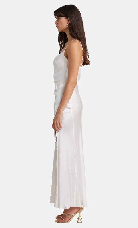 MOON DANCE MIDI DRESS - IVORY