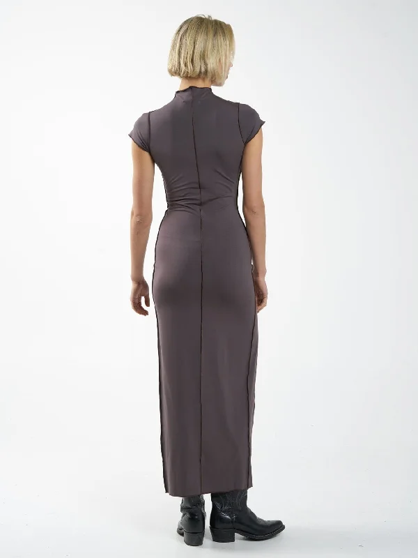 Phoebe Dress - Chocolate Plum