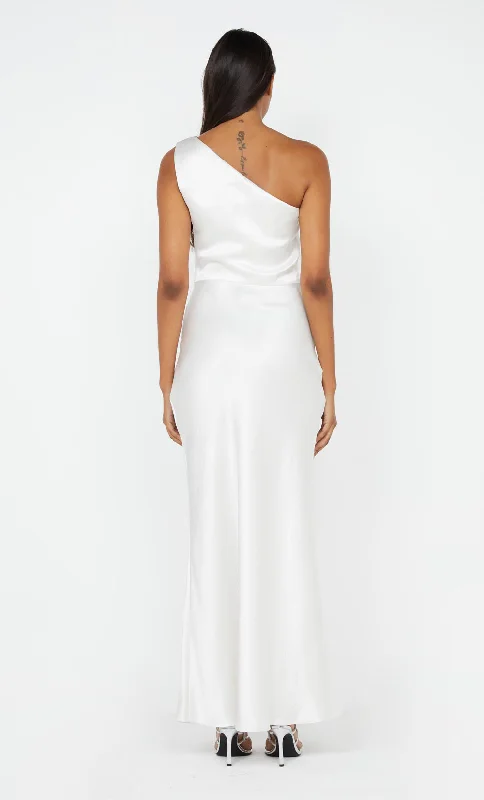 THE DREAMER ASYM DRESS - IVORY