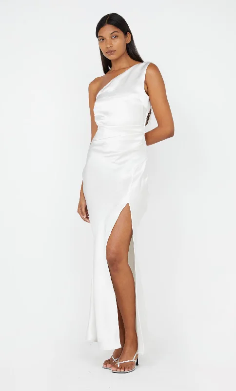 THE DREAMER ASYM DRESS - IVORY