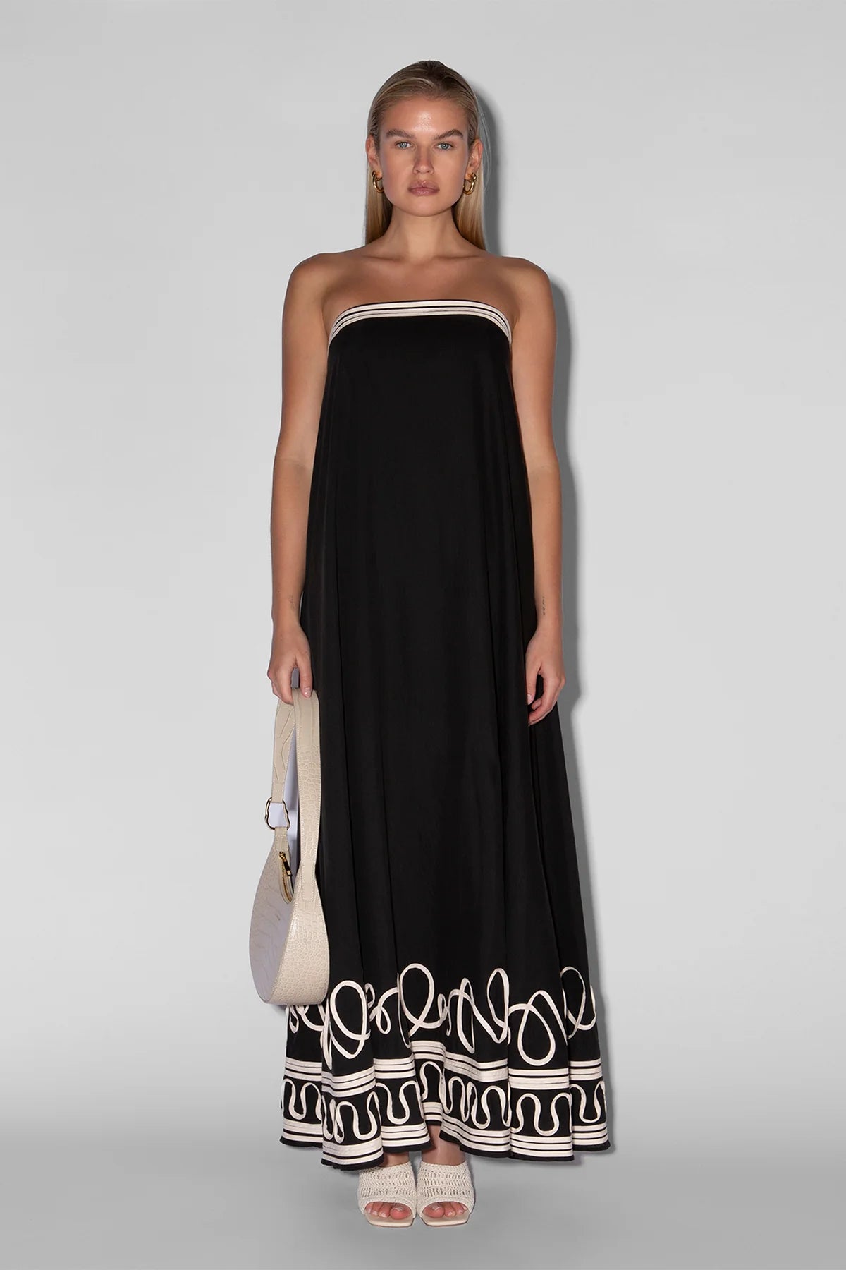 The Wolf Gang Casella Maxi Dress - Noir