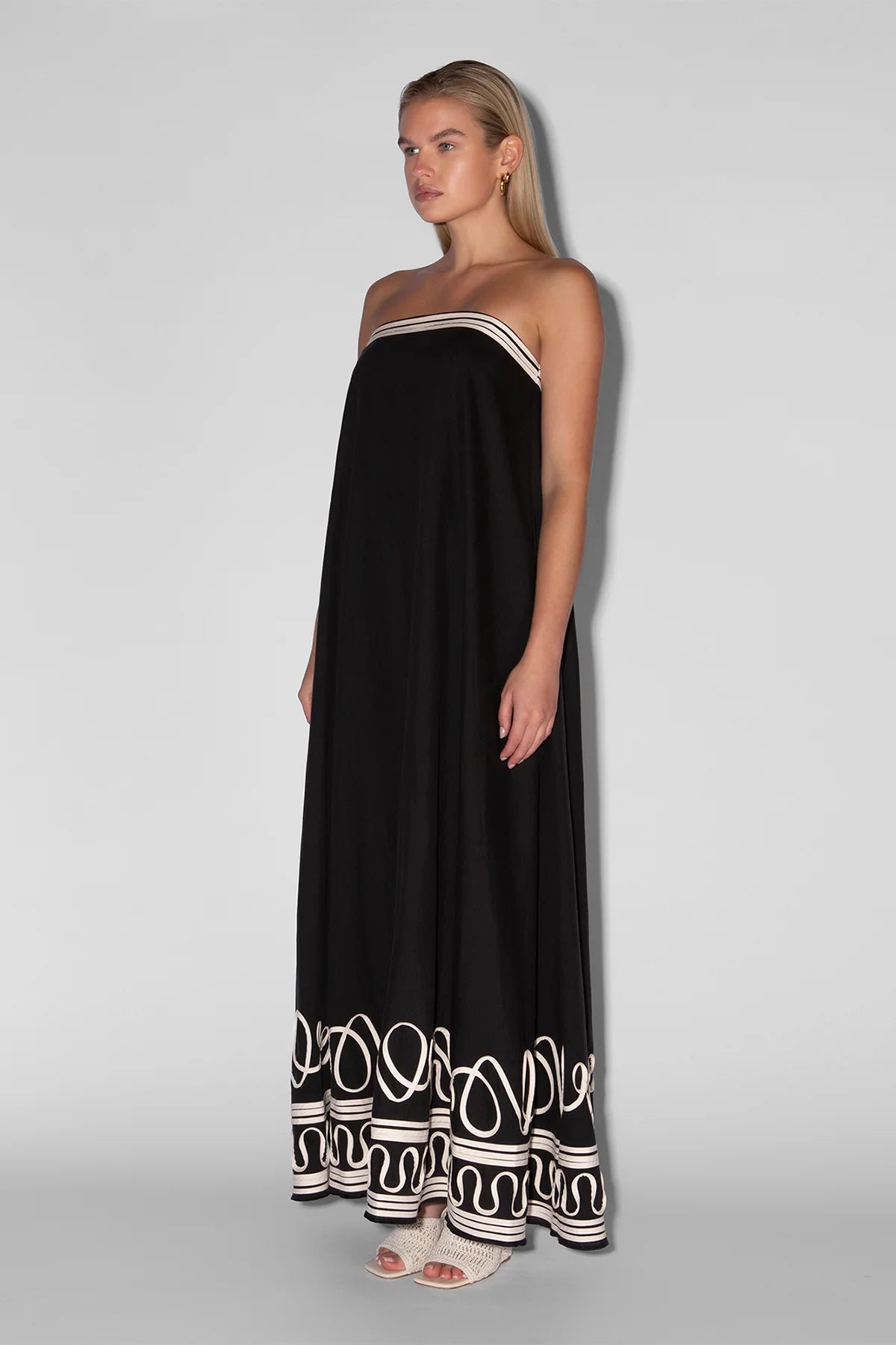 The Wolf Gang Casella Maxi Dress - Noir