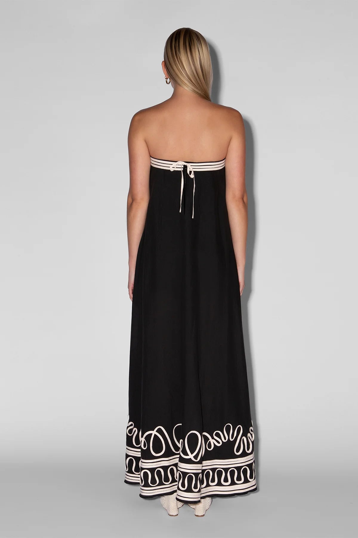 The Wolf Gang Casella Maxi Dress - Noir