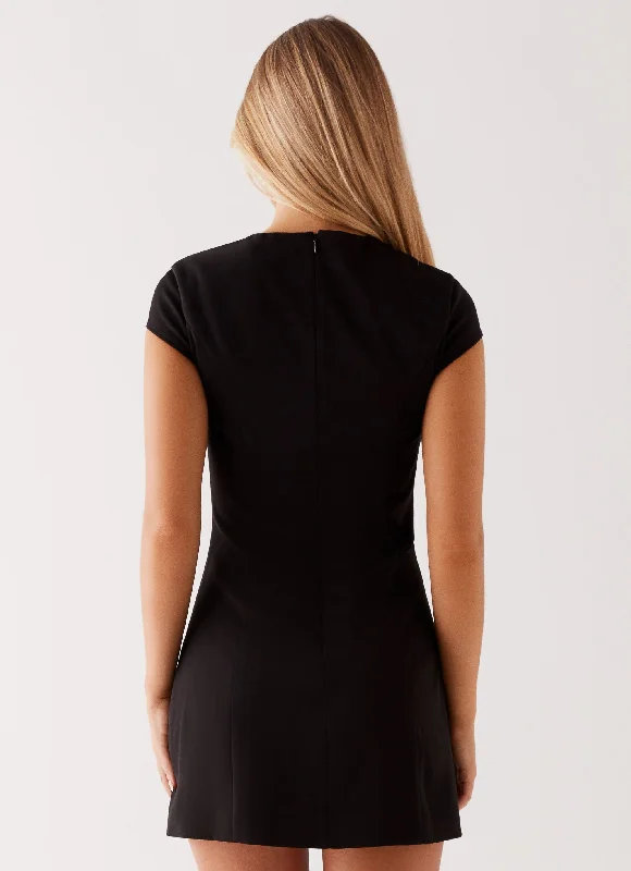 Tia Mini Dress - Black