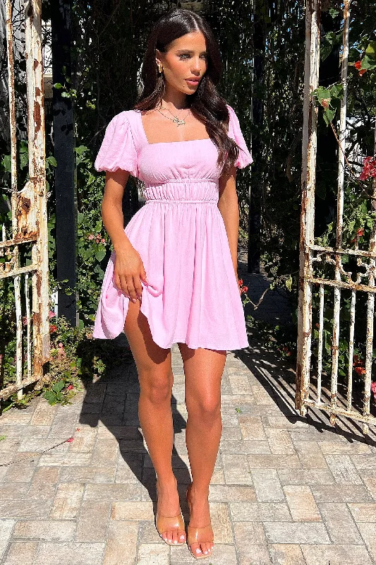 Whitney Dress - Pink