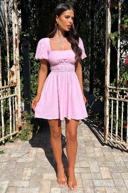 Whitney Dress - Pink