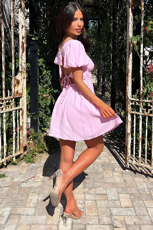 Whitney Dress - Pink